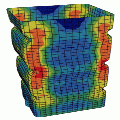 Sample metals deformation calculation