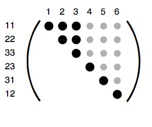Orthorhombic rank 4 tensor diagram