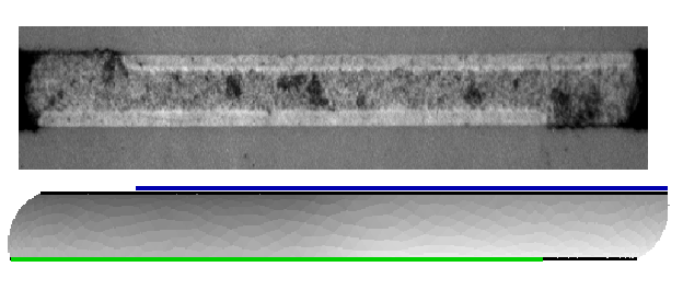 Flip-chip vector alignment