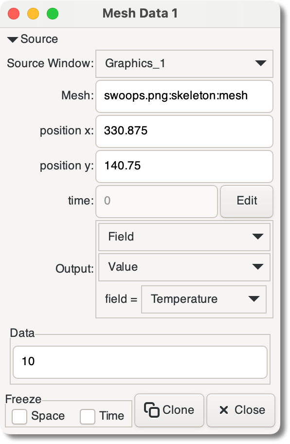 The Mesh Data Viewer