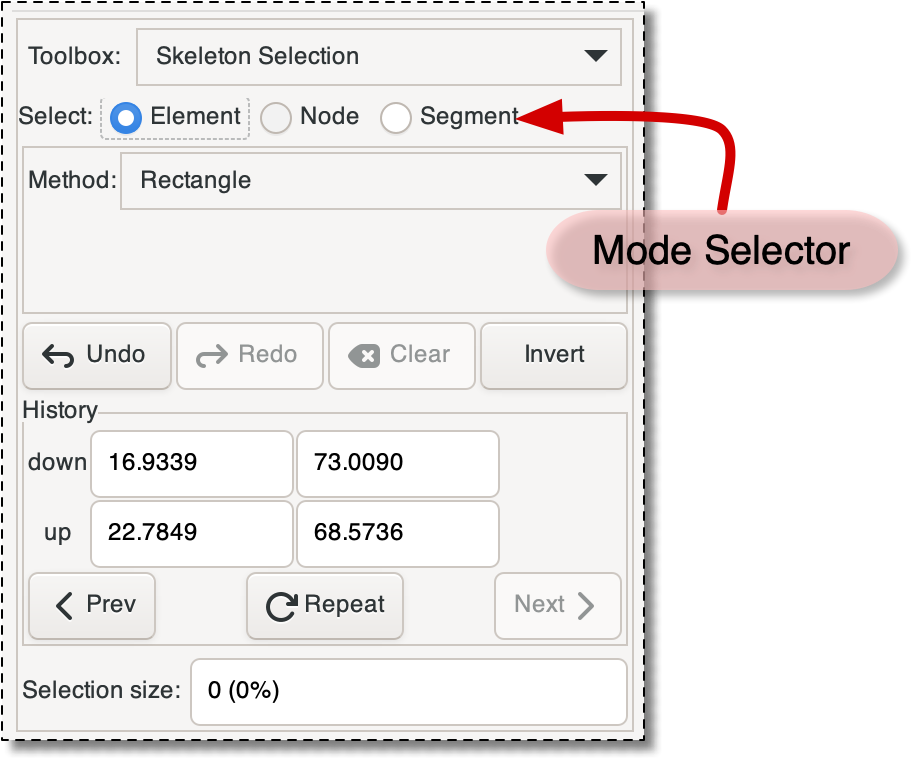 The Skeleton Selection Toolbox