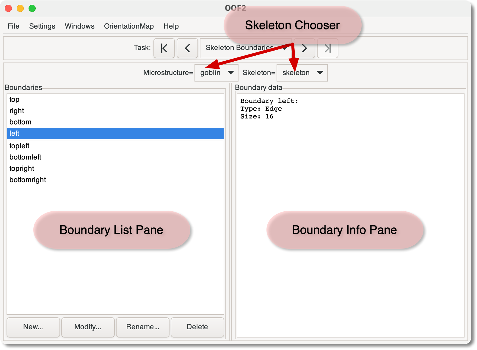 The Skeleton Boundaries Page