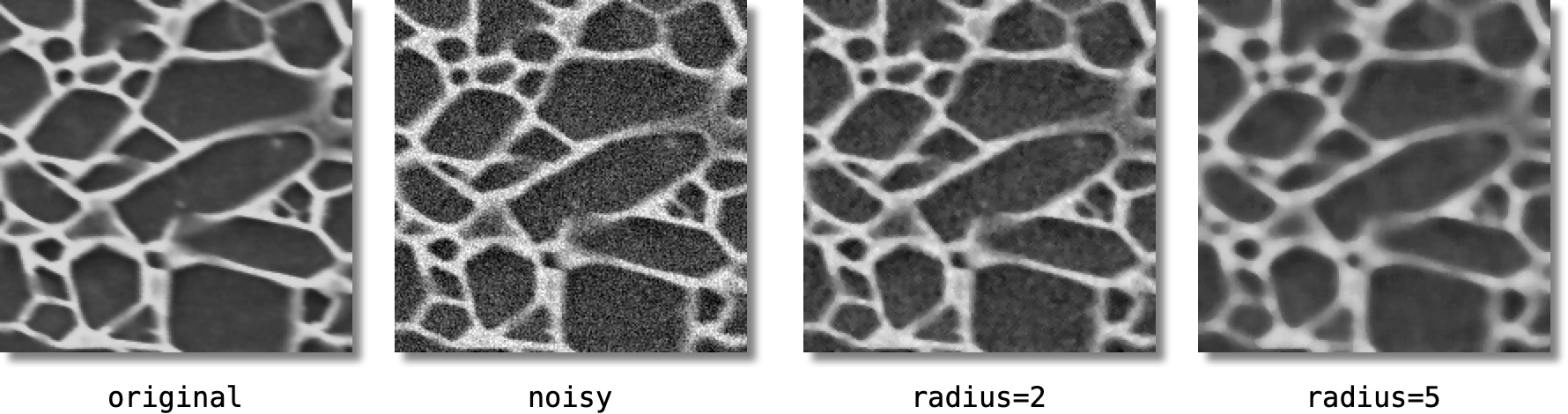 Applying a Median Filter to an Image