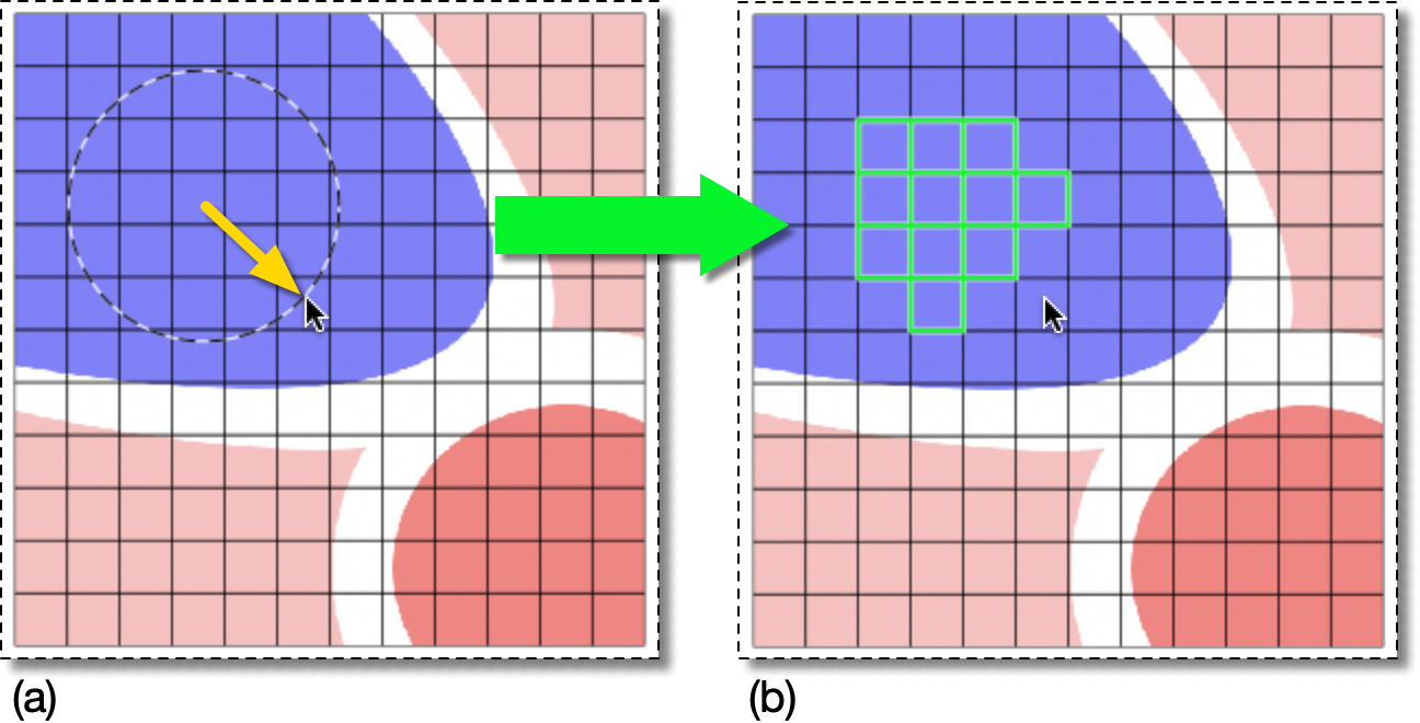 Selecting a Circular Set of Segments