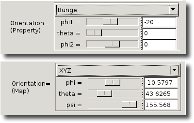 Orientation in the Pixel Info Toolbox