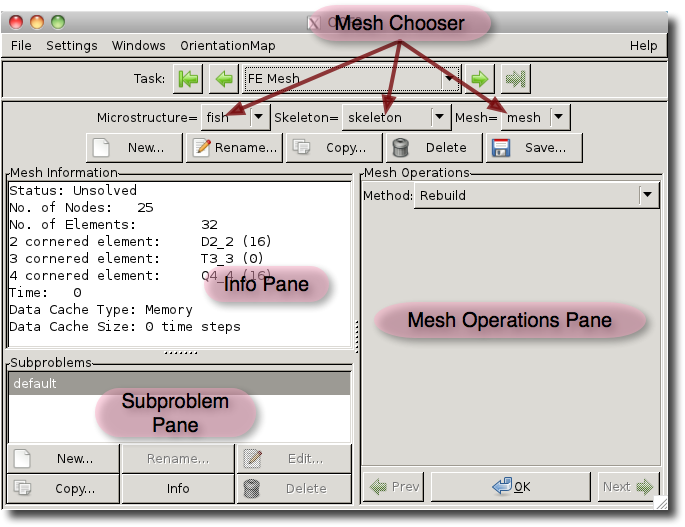 The FE Mesh Page