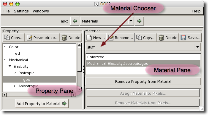 The Materials Page