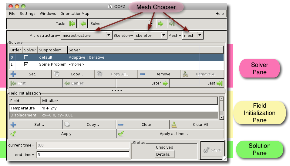 The Solver Page