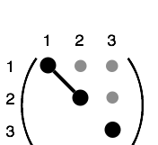 Structure of a trigonal 2nd rank tensor.