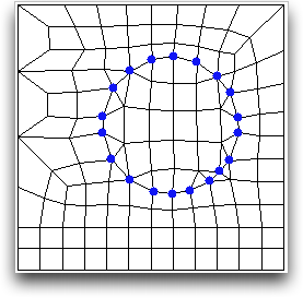 Expansion of Node Selection by Neighboring Segments