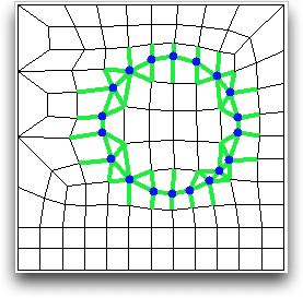 Expansion of Node Selection by Neighboring Segments