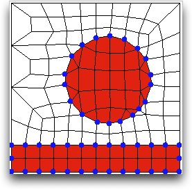 Selecting Nodes from the Selected Elements