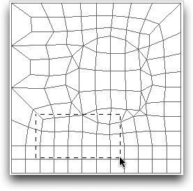 Selecting a Rectangular Set of Elements