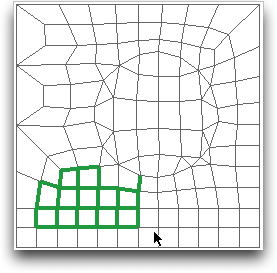 Selecting a Rectangular Set of Segments