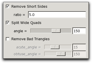 RegisteredListParameter widget