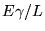 $E\gamma/L$